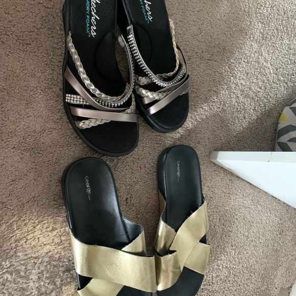 2 pairs of sandals - Picture 2 of 2